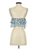 Dress Forum 100% Polyester Blue Sleeveless Blouse Size S - photo 2