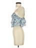 Dress Forum 100% Polyester Blue Sleeveless Blouse Size S - photo 5