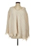 Storia 100% Polyester Ivory Poncho Size XS - Sm - photo 1