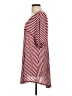 NY Collection Burgundy Red Short Sleeve Top Size L (estimated) - photo 5