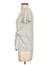 Express Outlet Gray Short Sleeve Top Size XS - photo 5