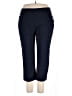 Zac & Rachel Solid Blue Active Pants Size 18W - photo 1