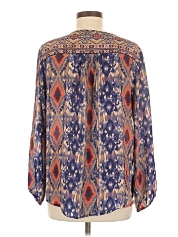 Tolani 3/4 Sleeve Silk Top (view 2)