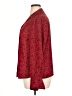 Emma James 100% Polyester Paisley Red Long Sleeve Blouse Size 16W - photo 5