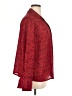 Emma James 100% Polyester Paisley Red Long Sleeve Blouse Size 16W - photo 4