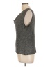 Alex Evenings Gray Sleeveless Top Size L - photo 5