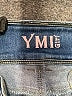YMI Solid Blue Jeans Size 12 - photo 3