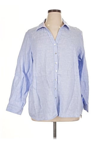 Rachel Zoe 3/4 Sleeve Button-Down Shirt (view 1)