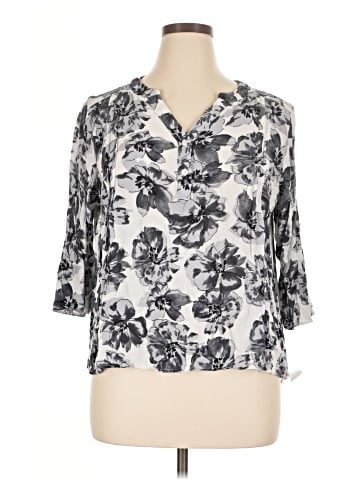 Fun2Fun 3/4 Sleeve Blouse (view 1)