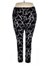 Torrid Hearts Black Leggings Size 4X Plus (4) - photo 1