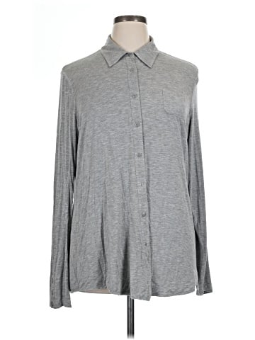 CAbi Long Sleeve Button-Down Shirt (view 1)