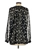 Vince. 100% Silk Black Long Sleeve Silk Top Size XS - photo 2