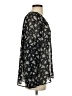Vince. 100% Silk Black Long Sleeve Silk Top Size XS - photo 4