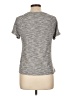 Evereve Tweed Gray Active T-Shirt Size L - photo 2