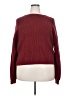 ELOQUII Elements Burgundy Pullover Sweater Size 18 - 20 - photo 1