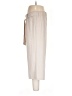 Messini 100% Polyester Solid Ivory Casual Pants Size L - photo 5