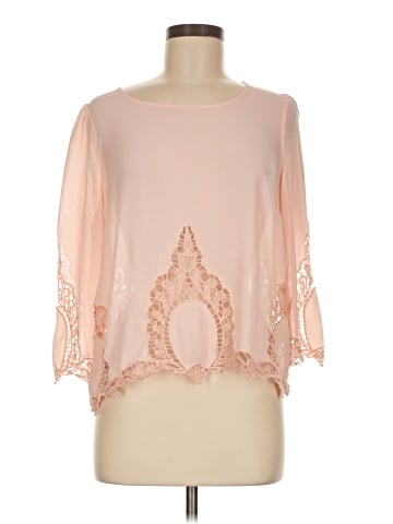 Blu Pepper 3/4 Sleeve Blouse (view 1)
