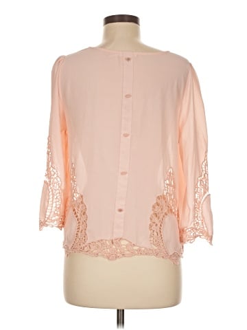 Blu Pepper 3/4 Sleeve Blouse (view 2)