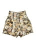 Rumer Floral Gold Shorts Size XS - photo 2