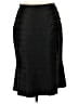 Veronique Young for W 100% Polyester Solid Black Formal Skirt Size 4 - photo 1