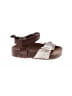Carter's Brown White Sandals Size 4 (baby) - photo 1