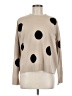 T Tahari Polka Dots Tan Pullover Sweater Size M - photo 1