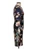 Hunter Bell Print Teal Cocktail Dress Size S (estimated) - photo 4