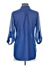Xtaren 100% Polyester Blue 3/4 Sleeve Blouse Size S - photo 2