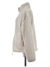 No Boundaries 100% Recycled Polyester Ivory Faux Fur Jacket Size S - photo 5