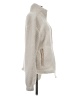 No Boundaries 100% Recycled Polyester Ivory Faux Fur Jacket Size S - photo 4