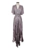 Maje 100% Viscose Gray Casual Dress Size EU (FR) 40 / US 8 - photo 1