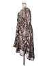 Lane Bryant 100% Polyester Metallic Silver Cocktail Dress Size 18 - 20 Plus - photo 5