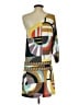 BCBGMAXAZRIA Graphic Gray Cocktail Dress Size S - photo 2