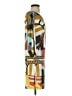 BCBGMAXAZRIA Graphic Gray Cocktail Dress Size S - photo 4