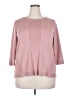 Melissa Paige Pink Pullover Sweater Size 2X - photo 1