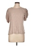 Maurices Tan Short Sleeve Top Size L - photo 1