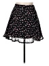 Shein Floral Black Casual Skirt Size 6 - photo 1