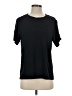 Fabletics Solid Black Short Sleeve T-Shirt Size S - photo 1