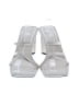 Zara Silver Ivory Heels Size EU 39 - photo 2