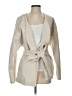 showpo 100% Polyester Ivory Jacket Size 4 - photo 1