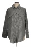 H&M Houndstooth Gray Long Sleeve Blouse Size M - photo 1
