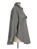 H&M Houndstooth Gray Long Sleeve Blouse Size M - photo 4