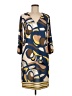 Camelot Print Blue Casual Dress Size EU (IT) 42 / US 6 - photo 1