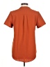Unbranded 100% Polyester Orange Short Sleeve Blouse Size M - photo 2
