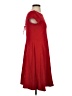 Chaps 100% Cotton Solid Red Casual Dress Size S - photo 4