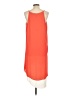 BCBGMAXAZRIA 100% Polyester Color Block Orange Casual Dress Size L - photo 2