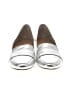 Neiman Marcus Metallic Silver Gray Flats Size 7 1/2 - photo 2
