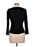 Classic Creations 100% Polyester Black 3/4 Sleeve Top Size L - photo 2