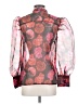 The Drop 100% Polyester Floral Pink 3/4 Sleeve Blouse Size XS - photo 2