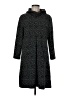 Tyler Boe Chevron-herringbone Black Casual Dress Size M - photo 1